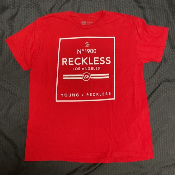 YR Young / Reckless Los Angeles Shirt Size XL - Picture 2 of 3